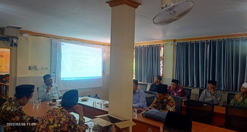 RAPAT KOORDINASI PERSIAPAN UJIAN MADRASAH BERBASIS KOMPUTER (UMBK) TAHUN 2022